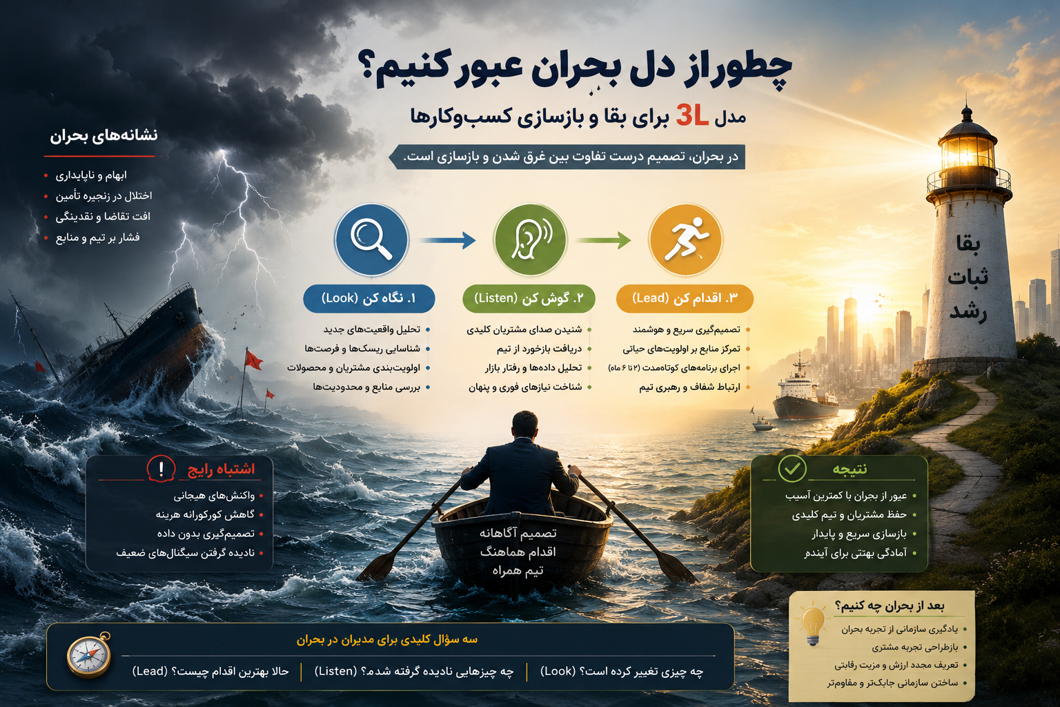 مدیریت بحران در کسب‌وکار